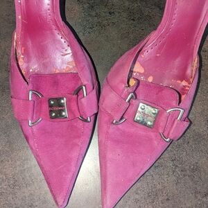 BCBGirls hot pink stilettos